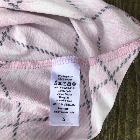 Pink Plaid LULAROE Tunic Top/Dress - Picture 6 of 6